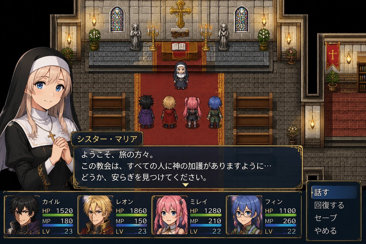 邪恶勇者一行 角色路线 预览图 2