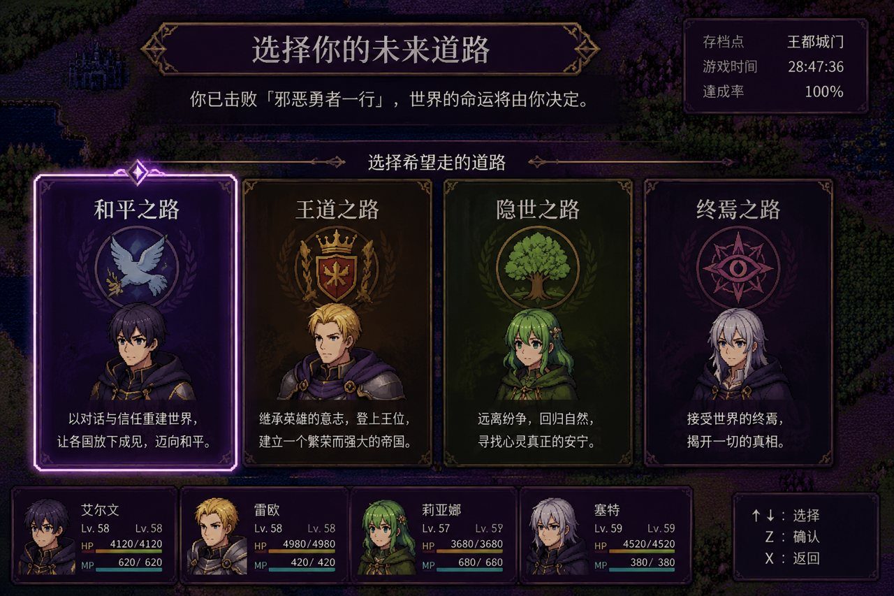 邪恶勇者一行 中文界面 演示图